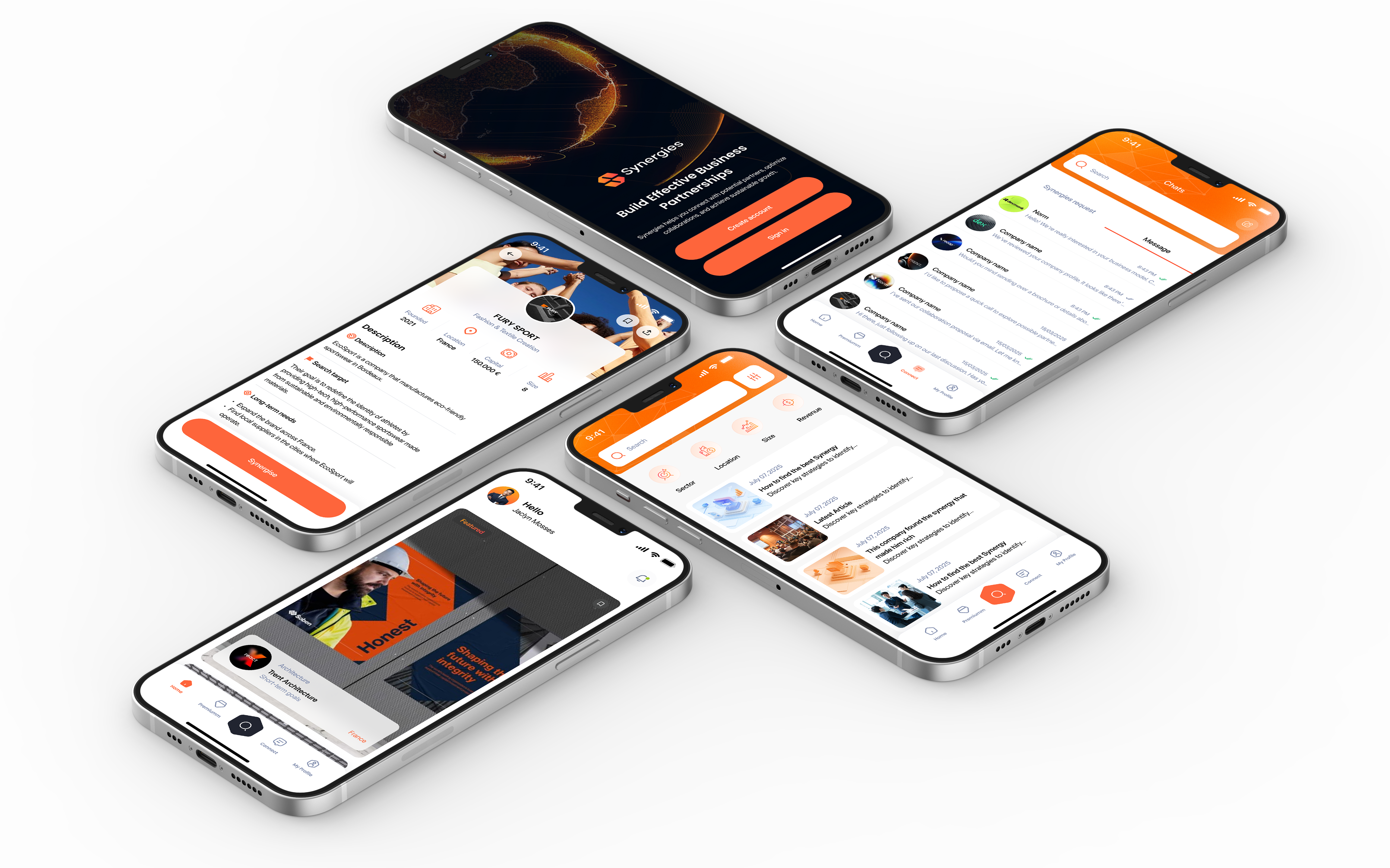 Plateforme Synergies en action - Connexion des entreprises